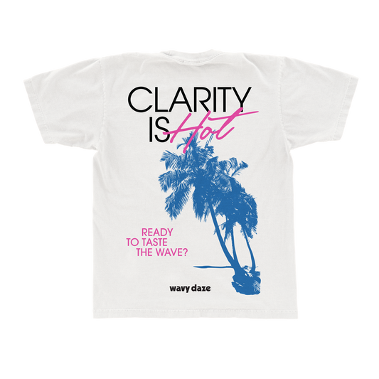 CLARITY IS HOT T-SHIRT (WHITE)