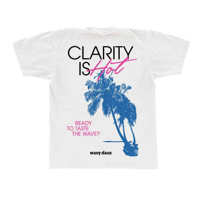 CLARITY IS HOT T-SHIRT (WHITE)